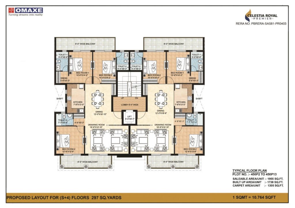 Celestia Royal Premier floor plan