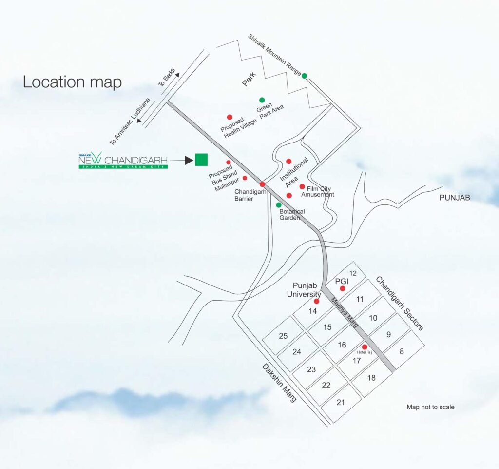 Location map Celestia Royal Premier